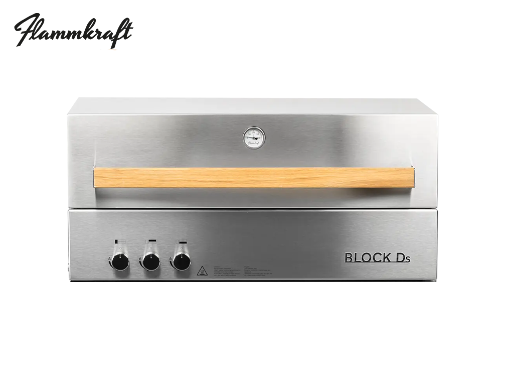 Flammkraft Block D Gen 5 indbygget gasgrill