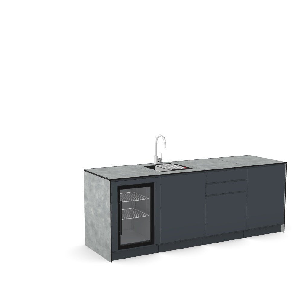 Kitchenboxy Modular - Custom Design Ref: M_2BTUE2H