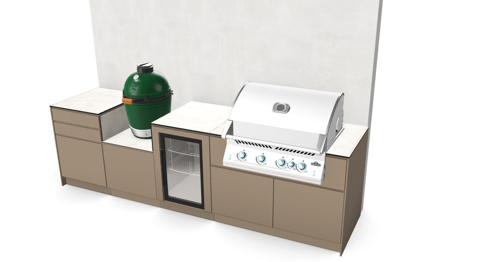 Kitchenboxy Modular - Custom Design Ref: M_2MRLXPL