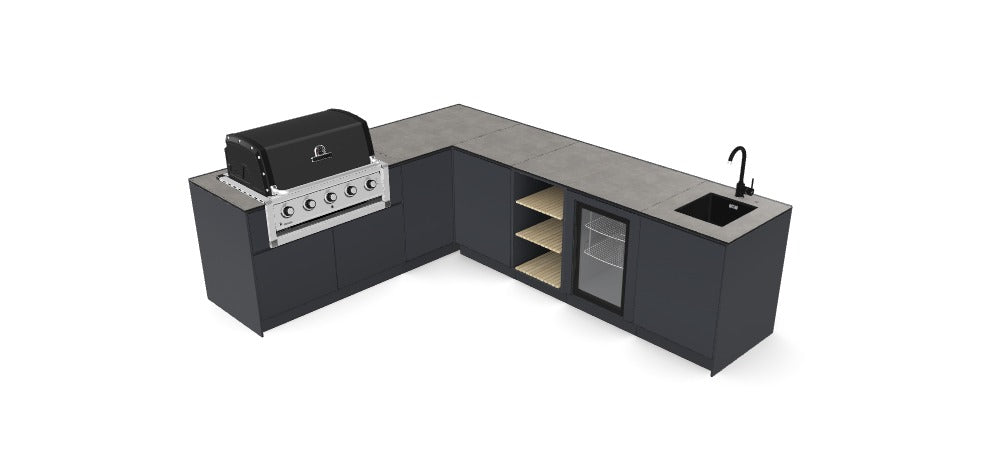 Kitchenboxy Modular - Specialdesignet løsning Ref: M_38MCZ1S