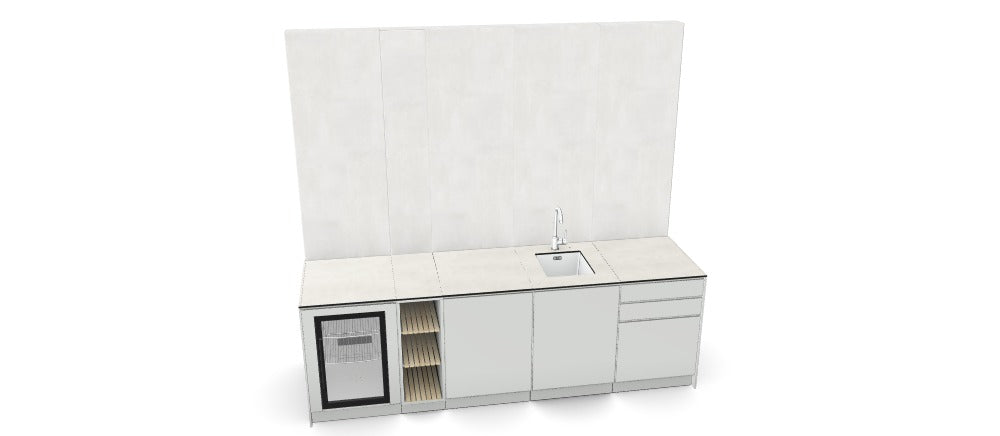 Kitchenboxy Modulair - Aangepast Ontwerp Ref: M_A35UU0B