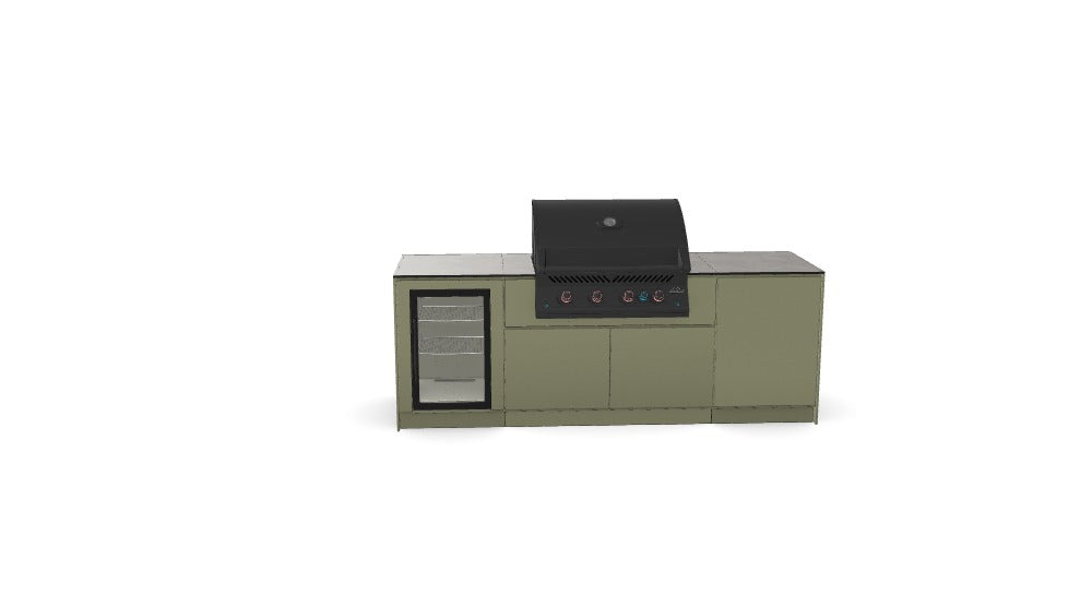 Kitchenboxy Modulair - Aangepast Ontwerp Ref: M_AD6AMKK