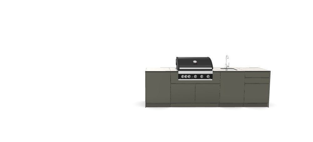 Kitchenboxy Modular - Custom Design Ref: M_ANIV264
