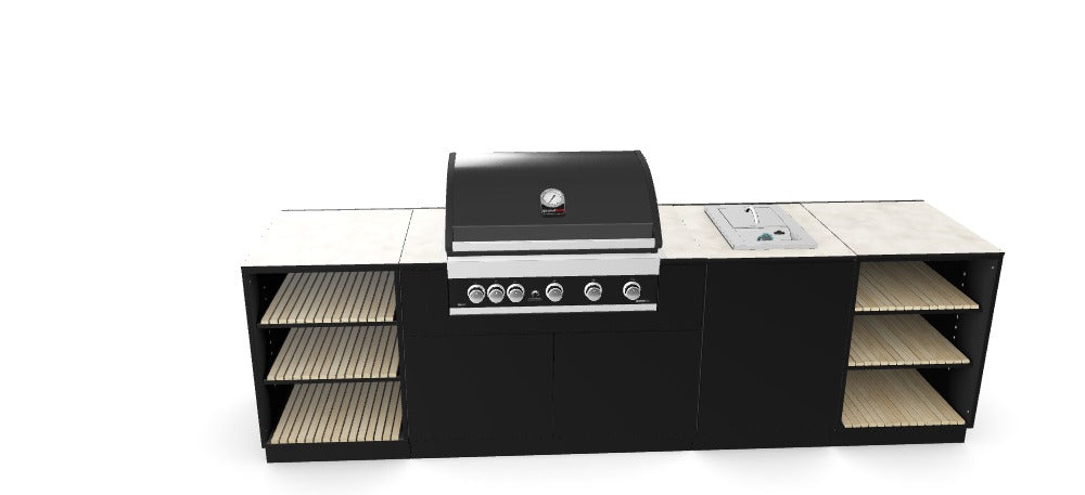 Kitchenboxy Modular - Custom Design Ref: M_BRUEU3D