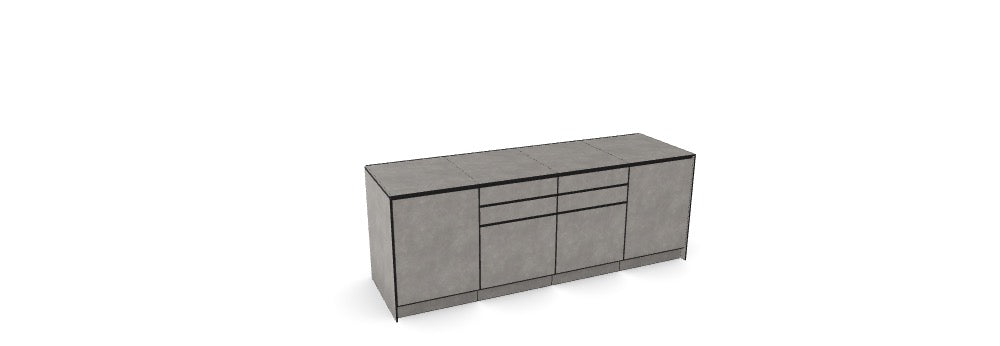 Kitchenboxy Modular - Custom Design Ref: M_C68P1NA