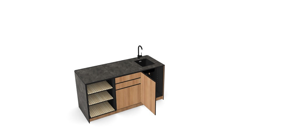 Kitchenboxy Modular - Custom Design Ref: M_D66QELR