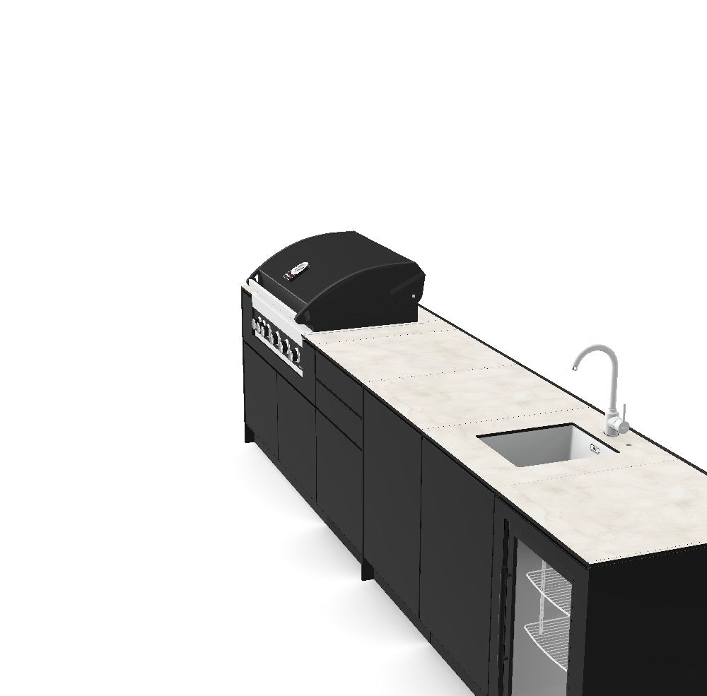 Kitchenboxy Modulair - Aangepast Ontwerp Ref: M_D8VVPMR
