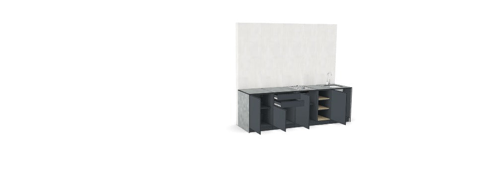 Kitchenboxy Modular - vlastní design ref.: M_EDX76EX