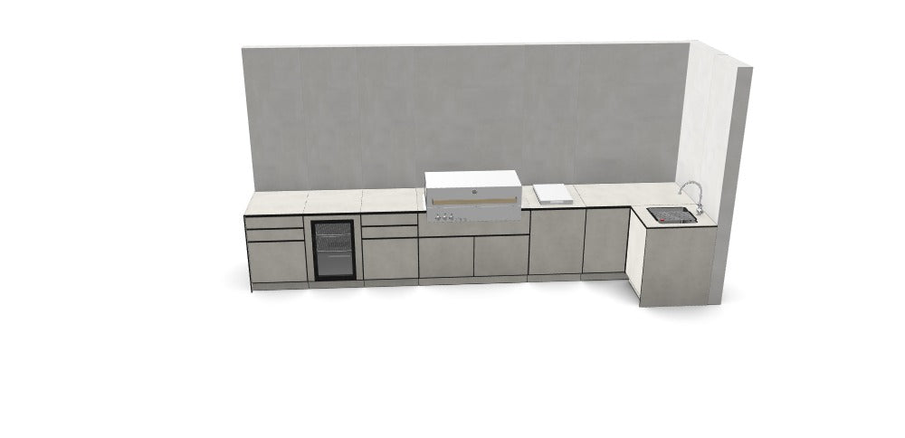 Kitchenboxy Modular - individuální návrh ref.: M_FICONVN