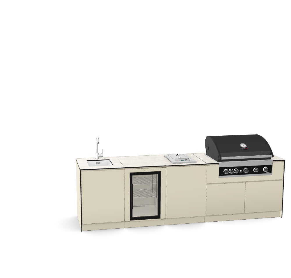 Kitchenboxy Modular - Custom Design Ref: M_FYRDKN