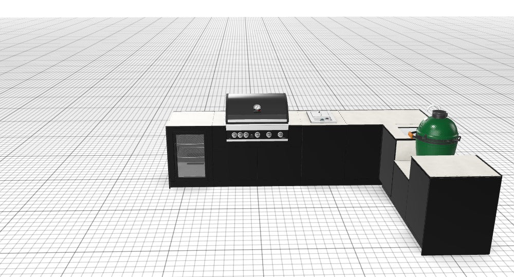 Kitchenboxy Modular - Custom Design Ref: M_HM92WL