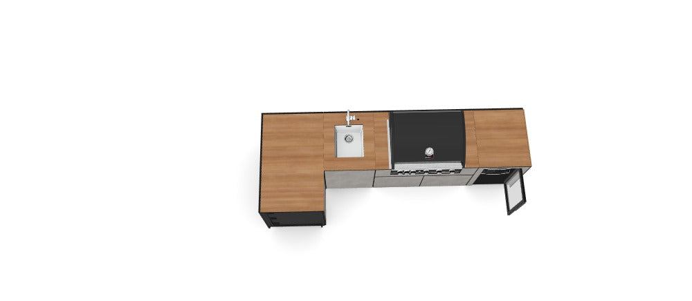 Kitchenboxy Modulair - Aangepast Ontwerp Ref: M_IDXAWE5