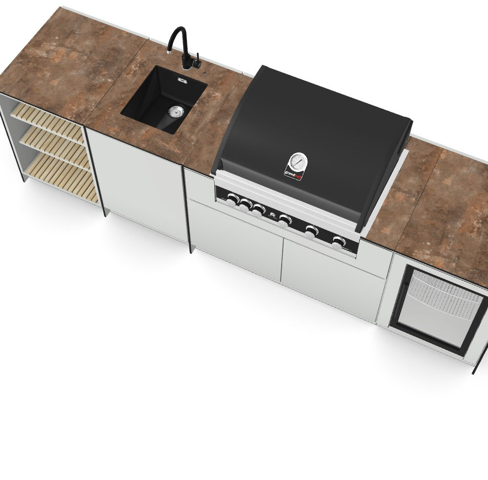 Kitchenboxy Modular - Custom Design Ref: M_MHOUVT