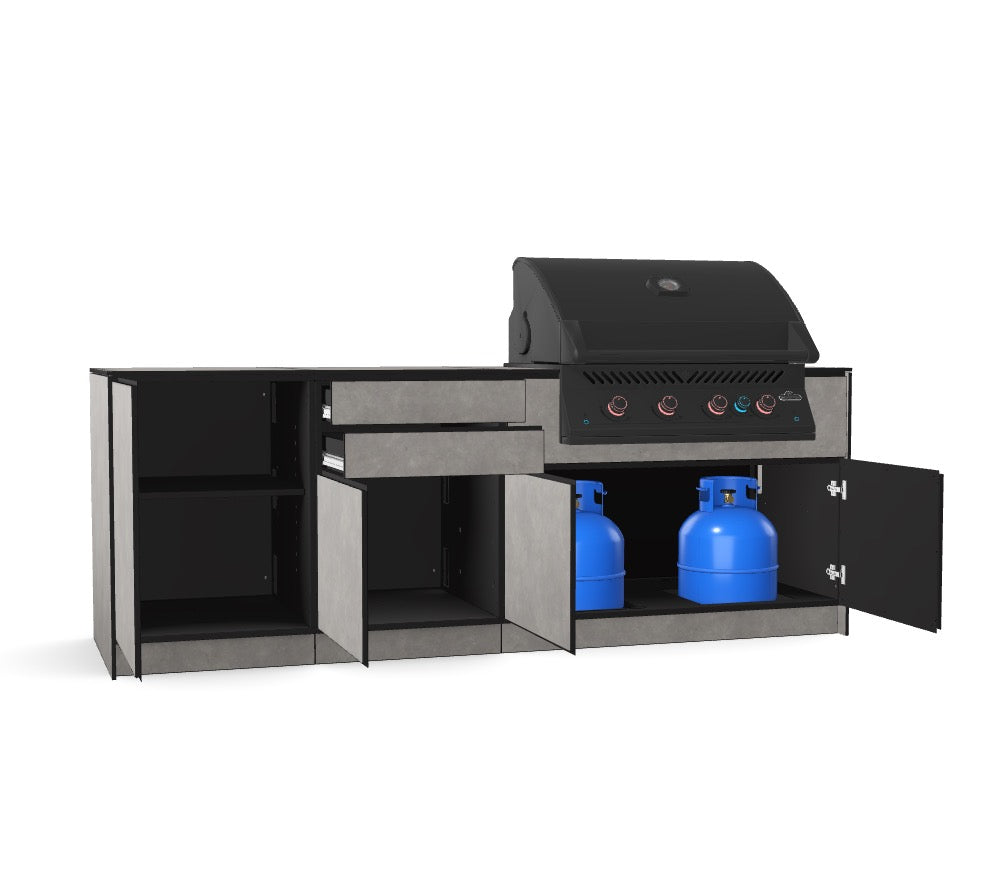Kitchenboxy Modular - Custom Design Ref: M_NMBIXCU