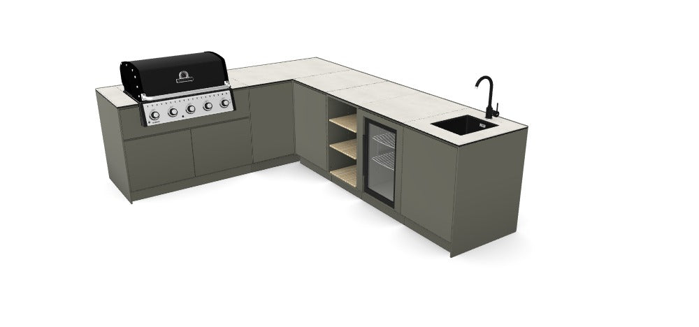 Kitchenboxy Modularno - Naročno oblikovanje sklic: M_SUITA1P