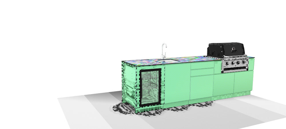 Kitchenboxy Modular - Custom Design Ref: M_VMIMTHK