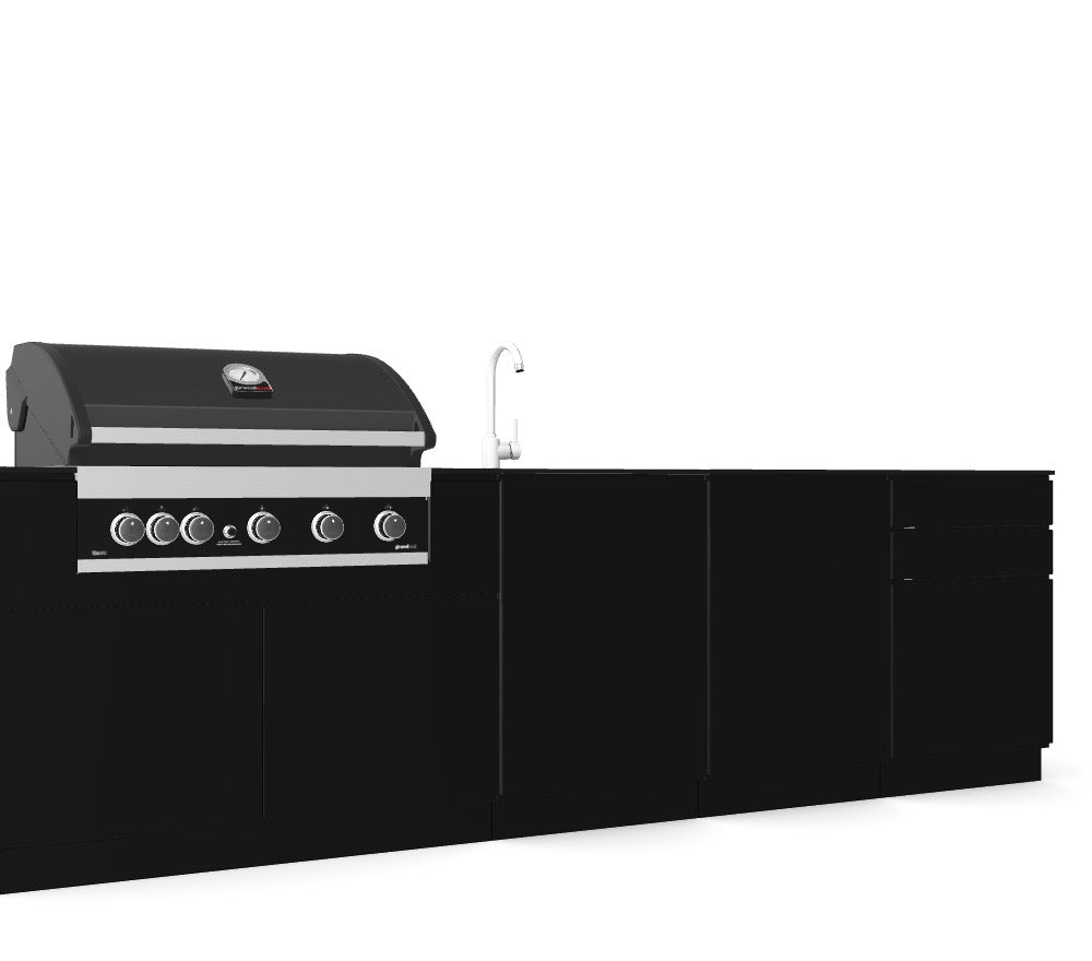 Kitchenboxy Modulární – Vlastní návrh ref.: M_X9N1M11