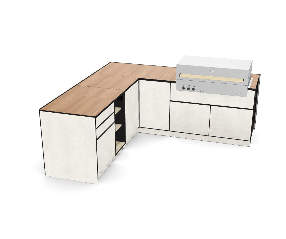 Kitchenboxy Modular - Custom Design Ref: M_YKGX0C