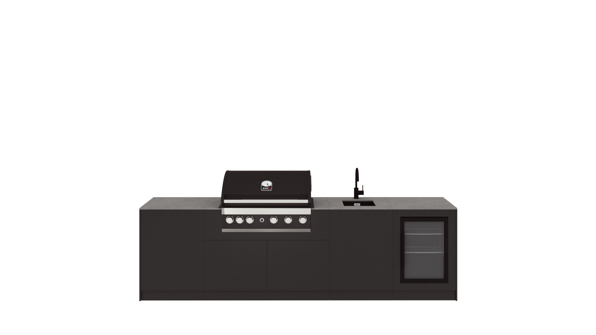 Kitchen Boxy - Vanjska kuhinja KB300 Varijanta 2 (3D Konfigurator)