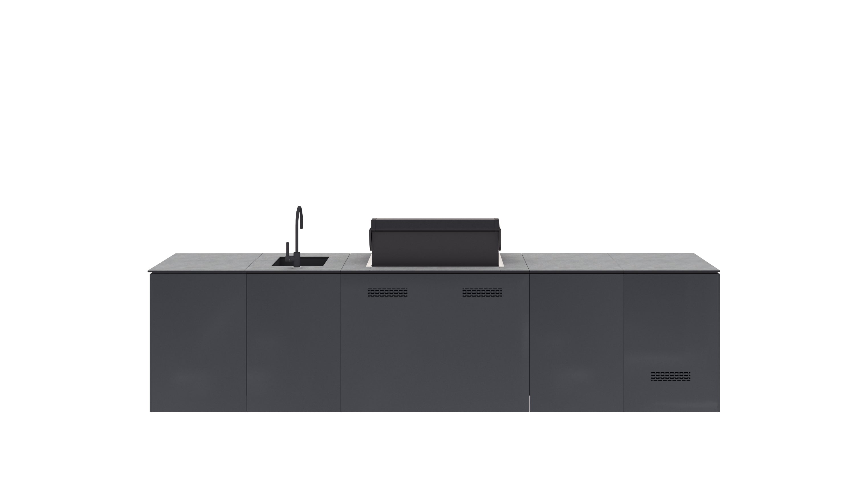 KitchenBOXY SET 2 Estándar: RAL 7016/ 700