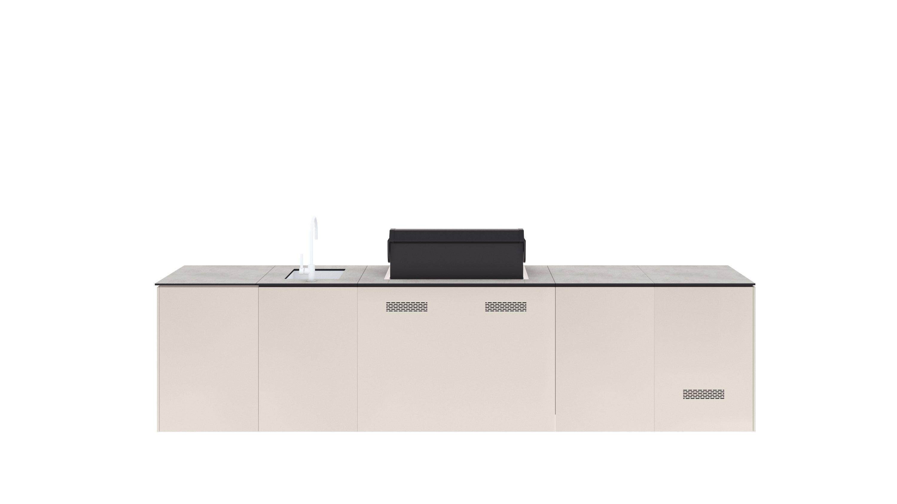 KitchenBOXY SET 2 Estándar: RAL 9001/ 1467
