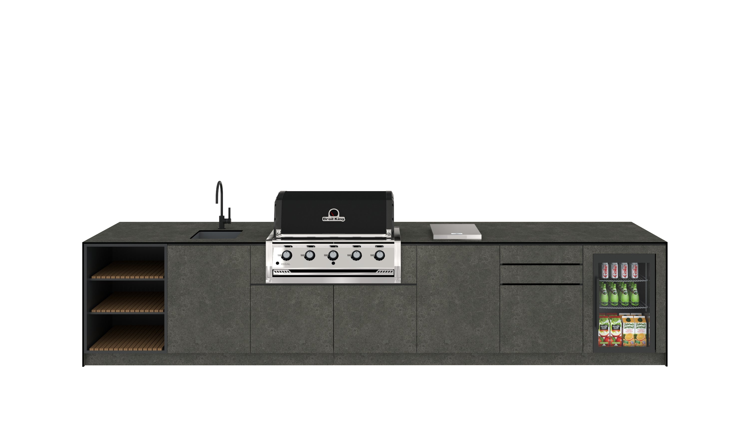 KitchenBOXY SET PREMIUM / BLACK ROCK 420