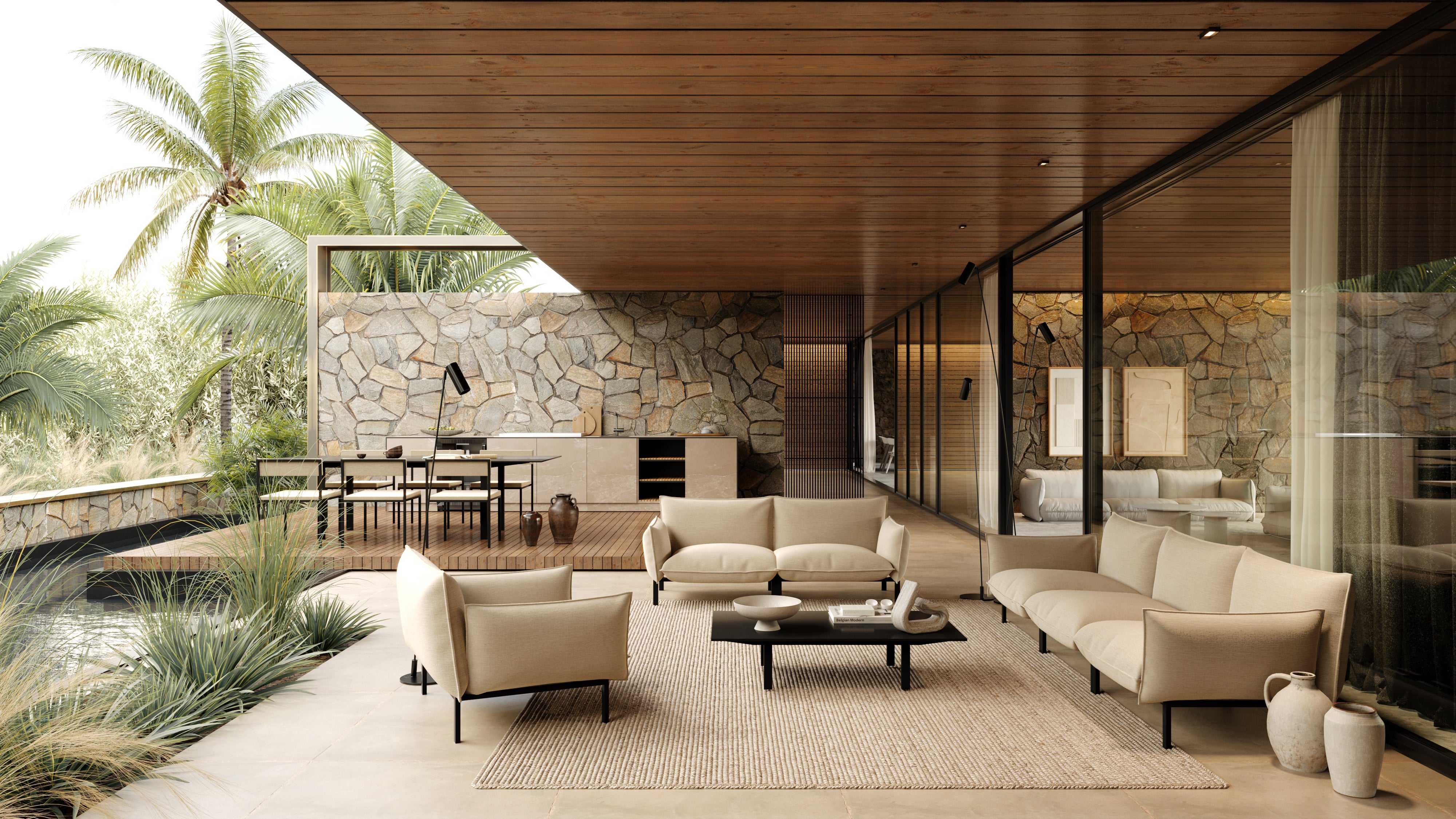SofaBOXY™ 3-Seater Outdoor Sofa