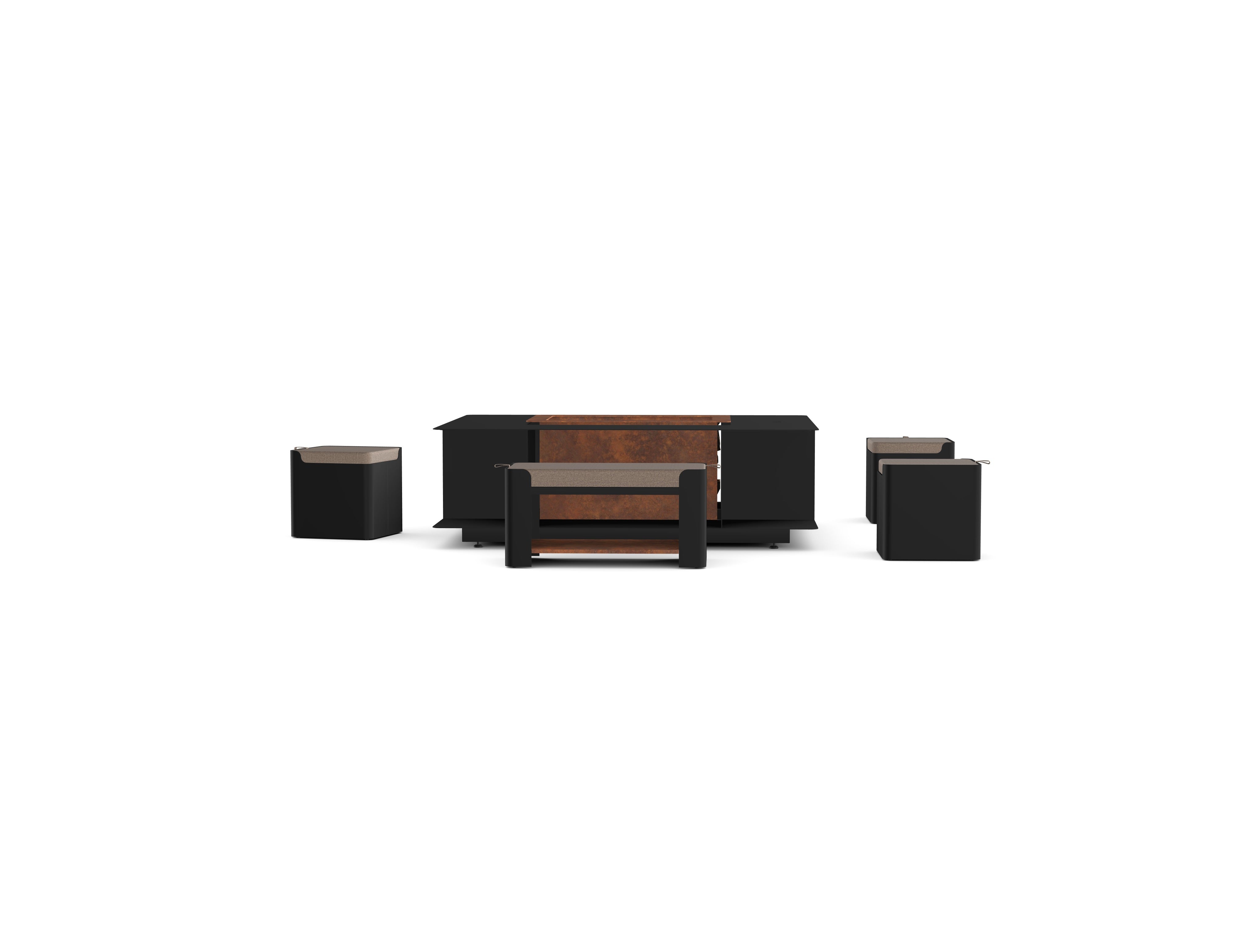 FireBOXY Set - Miesto na záhradný oheň
