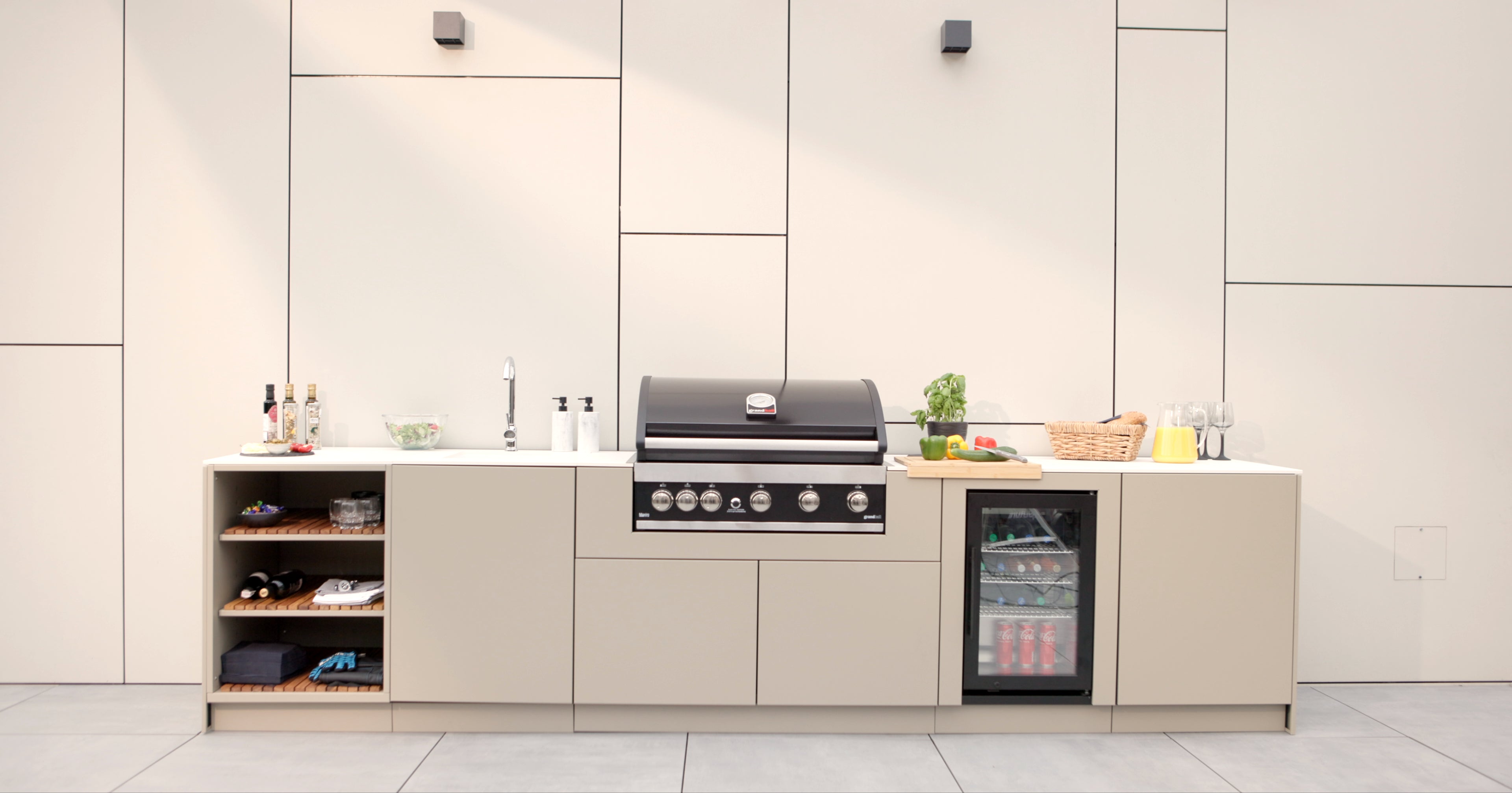 Kitchen Boxy - Vanjska kuhinja KB360 Varijanta 1 (3D konfigurator)