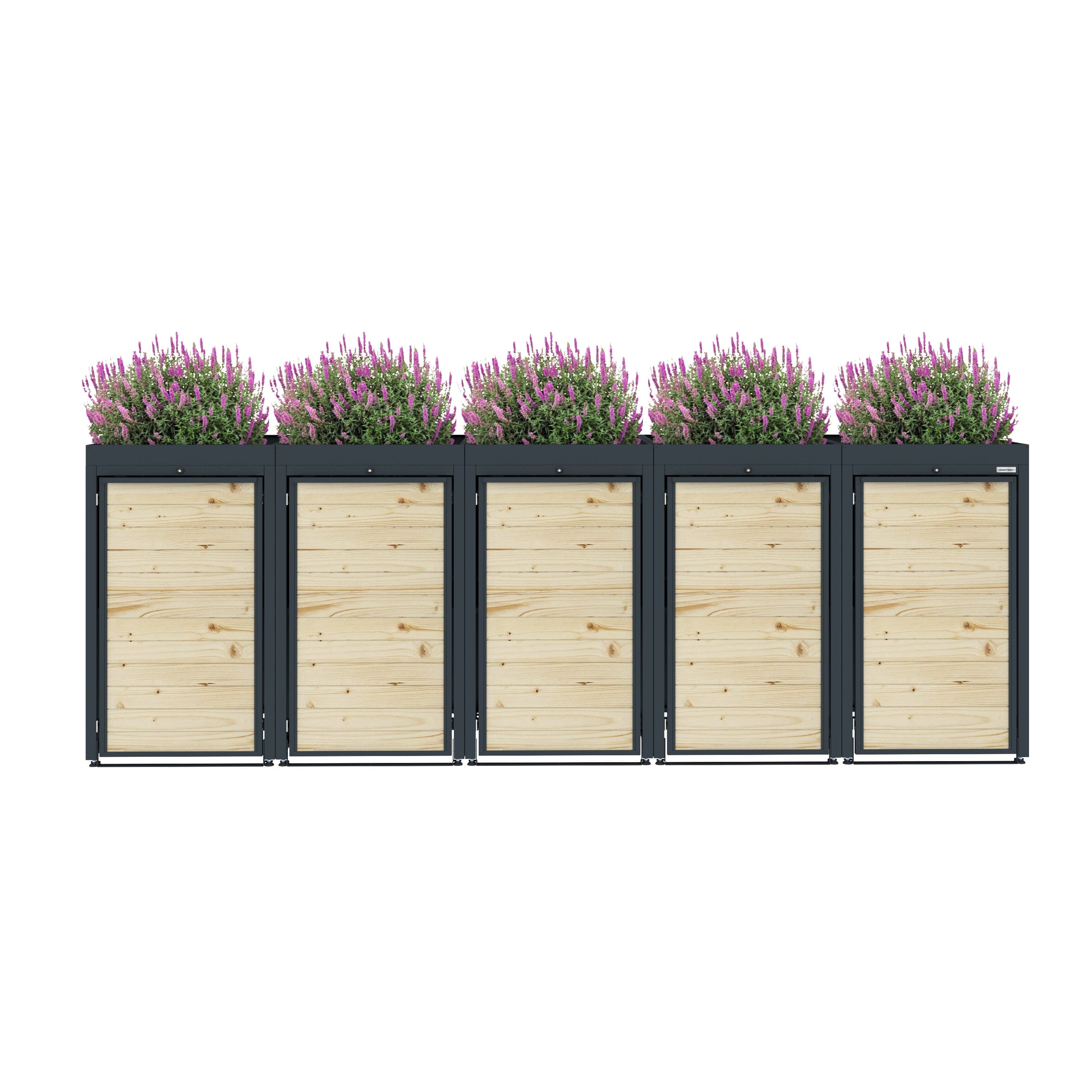 BinBOXY  Steel Wood 05 - FLORA.